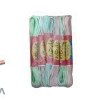 ست 6 عددی کش شلوار ابریشمی با رنگ های متنوع