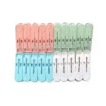 گیره لباس پلاستیکی 12 عددی معمولی