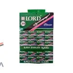 بسته تیغ سنتی لرد سبز شامل 200 عدد تیغ