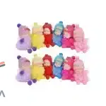 تصویر جاکلیدی عروسک خزدار کوچک با کلاه کاموایی