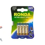 باتری قلم روندا 4 تایی