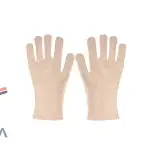 دستکش نخی رنگ کرم