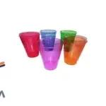 لیوان لاکی رنگی 25 عددی