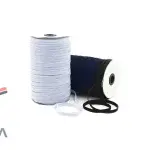 کش پهن 1 سانت سفید قرقره