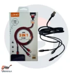 کابل شارژر 3 کاره جعبه دار LC93