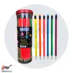 مداد مشکی قوطی بیسیک 48 عددی