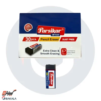 پاک کن مشکی پاریسکار 30 عددی
