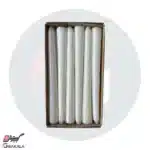 شمع سفید 20 سانتی متری 12 عددی