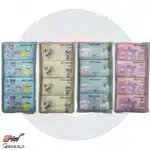 دستمال مرطوب پاکتی 8 بسته 8 عددی