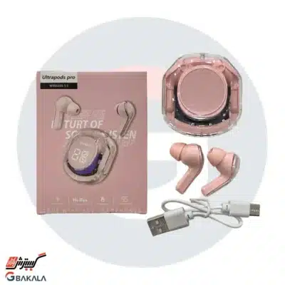 ایرپاد شیشه ای صورتی