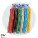 شانه مردانه جیبی گیره دار 12 عددی