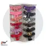 کلیپس مو طرح بافتی 12 عددی