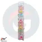 کلیپس مو عروسکی ورقی 10 عددی