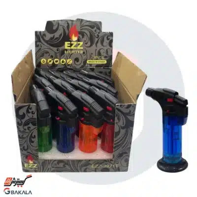 فندک اتمی پایه دار J921T بسته 12 عددی