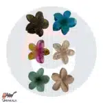 کلیپس گل کریستال 12 عددی