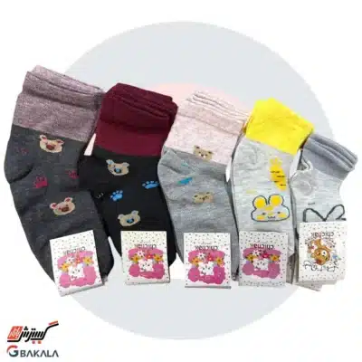 جوراب بچگانه سایز جور 15 عددی