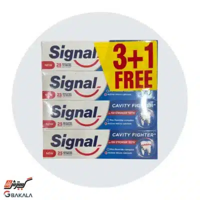 خمیردندان سیگنال اورجینال 4 عددی