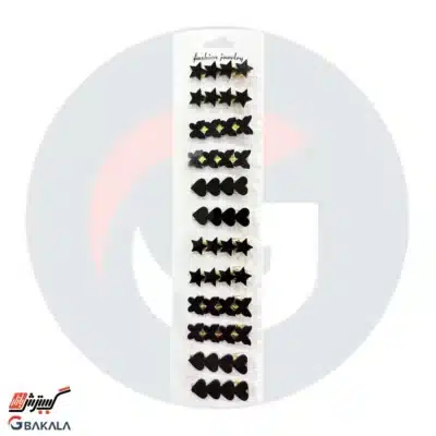 گیر مو مشکی 12 عددی