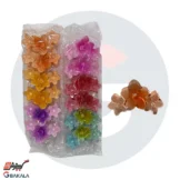 کلیپس طرح سه گل 12 عددی