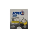 کاندوم تاخیری کدکس مدل Master 3 In 1 بسته 3 عددی