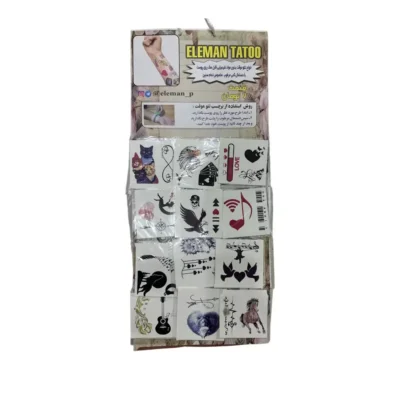 تاتو ورقی 24 تایی