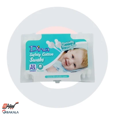 گوش پاک کن کودک دینا 52 عددی بسته 12 عددی